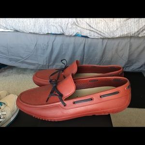 Aldo Rubber Loafers (Burgundy)